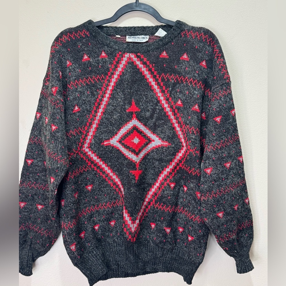 Vintage Members Only Sweater